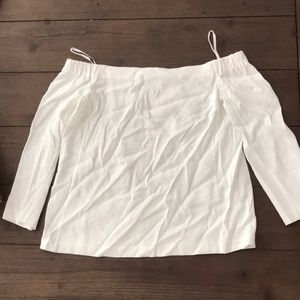 Club Monaco Strapless Blouse Top